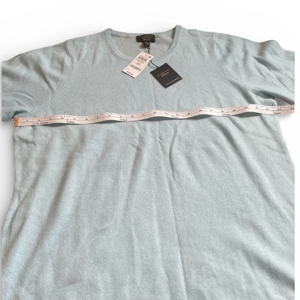 Charter Club Women's Light Blue Sweater - Picture 4 of 8